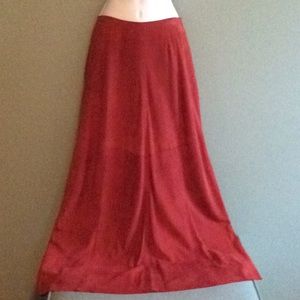 Last Chance Double D Ranch Goat suede boot skirt